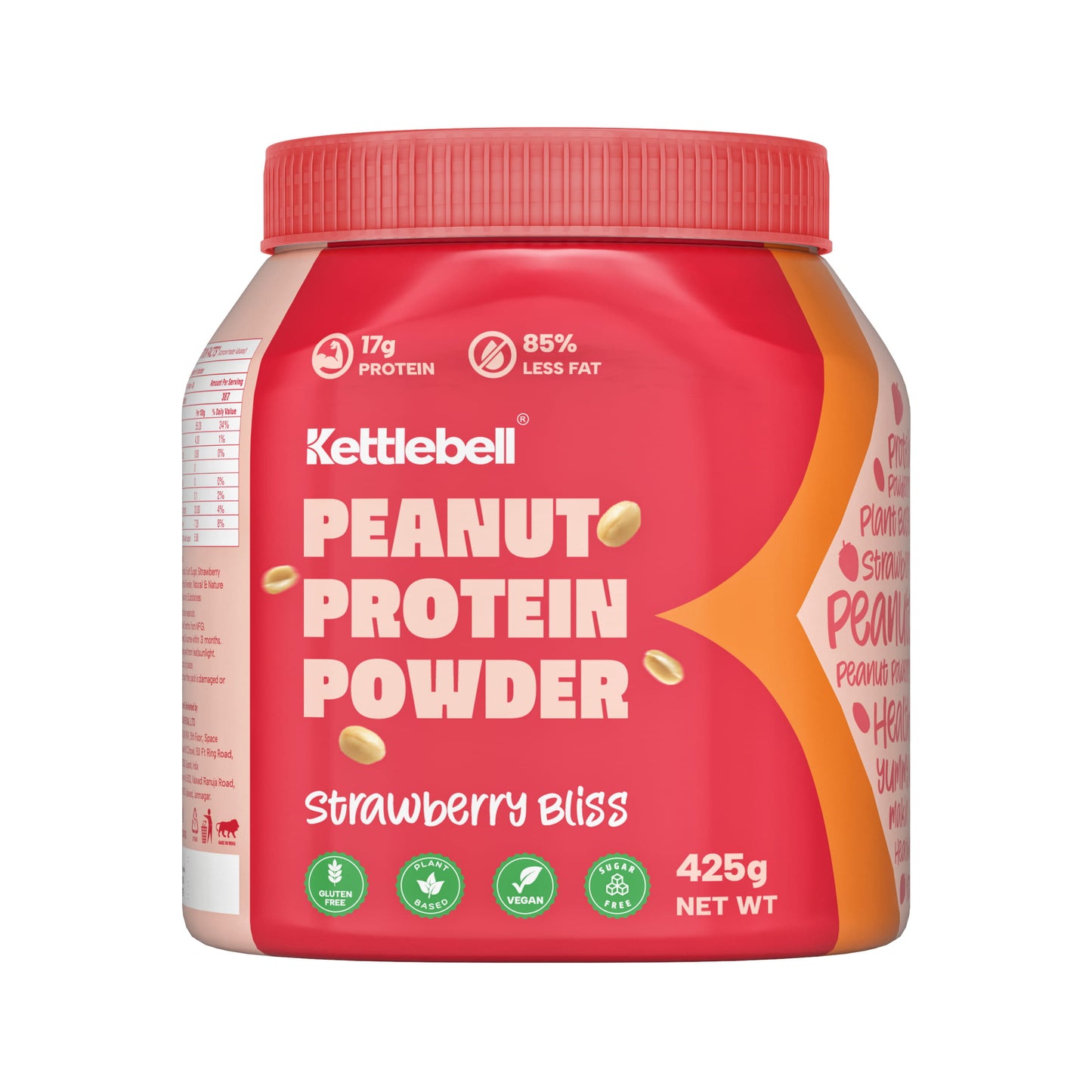 Strawberry Bliss Peanut Protein Powder