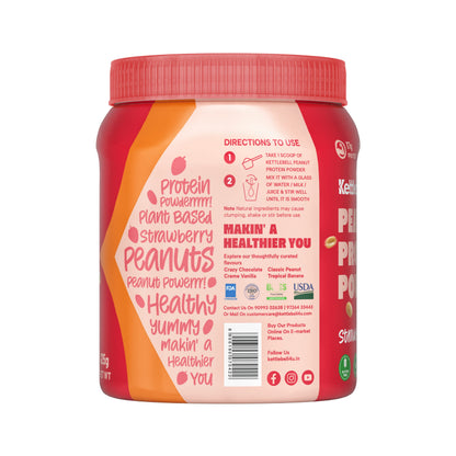 Strawberry Bliss Peanut Protein Powder