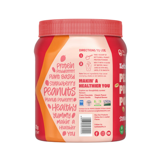 Strawberry Bliss Peanut Protein Powder