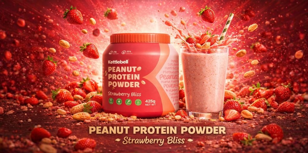Strawberry Bliss Peanut Protein Powder